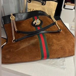Gucci suede bag